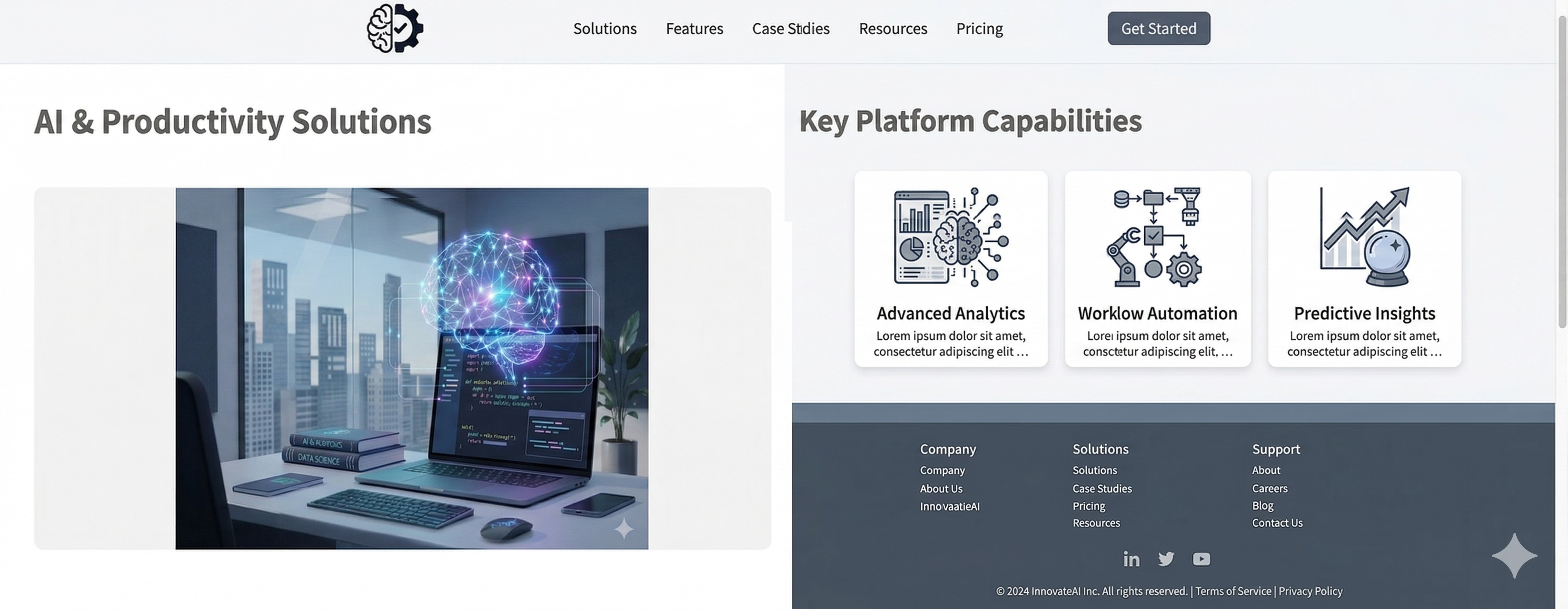 AI and productivity automation for finance